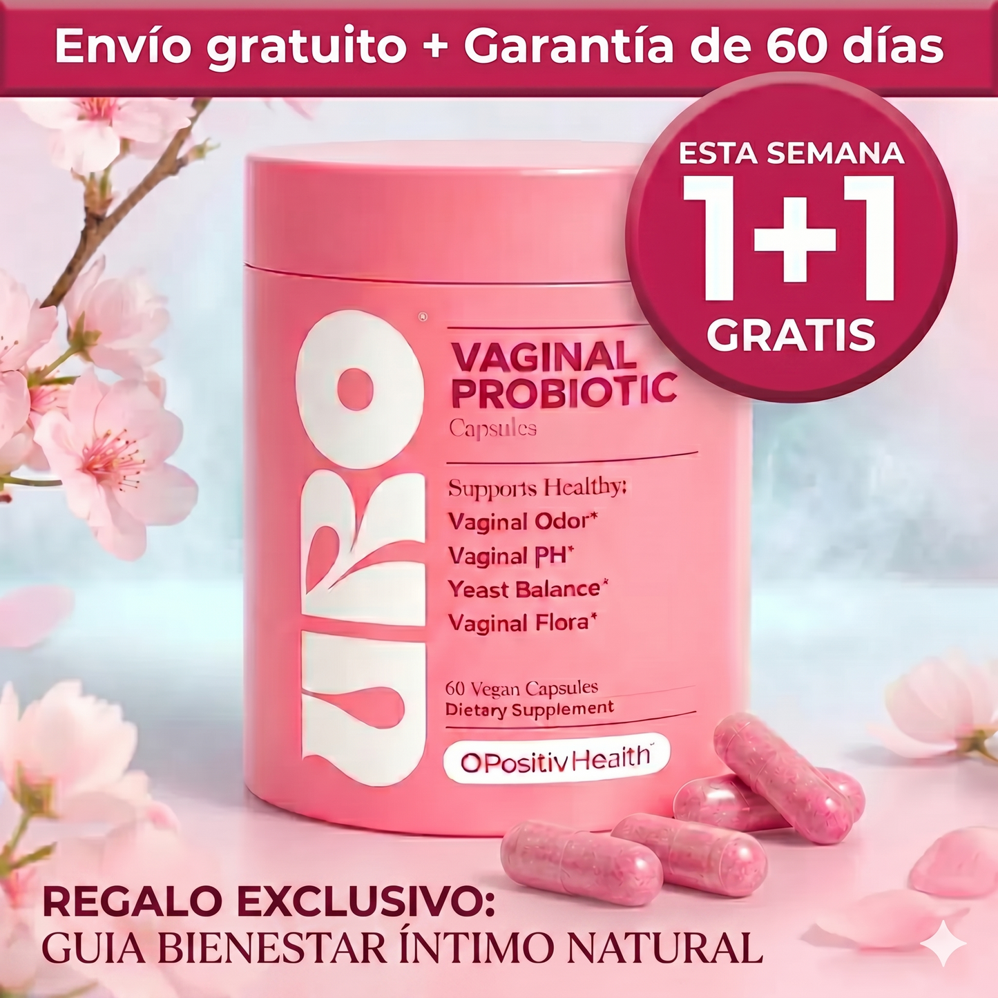 URO PROBIÓTIC - FLORA ÍNTIMA EN EQUILIBRIO