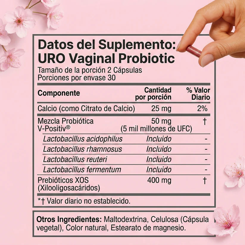 URO PROBIÓTIC - FLORA ÍNTIMA EN EQUILIBRIO
