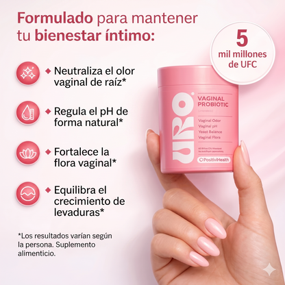 URO PROBIÓTIC - FLORA ÍNTIMA EN EQUILIBRIO