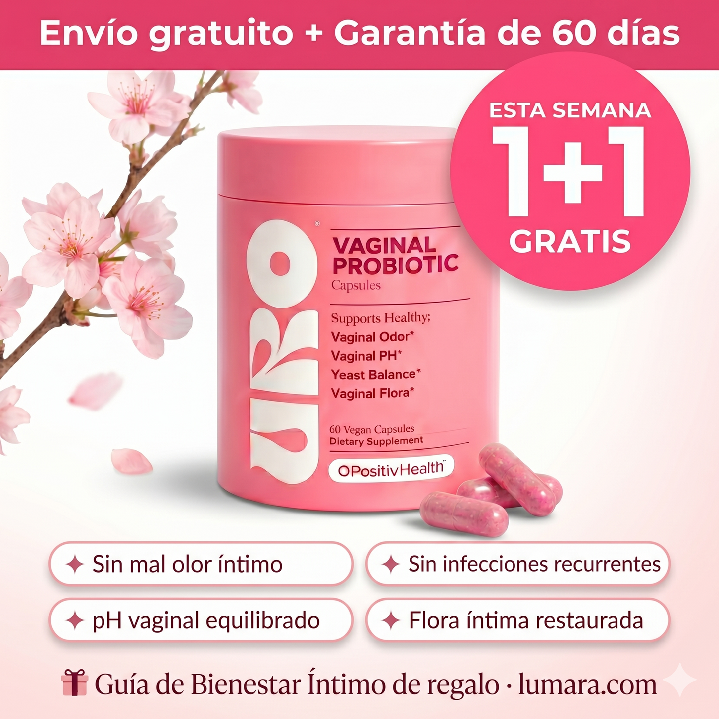 URO PROBIÓTIC - FLORA ÍNTIMA EN EQUILIBRIO