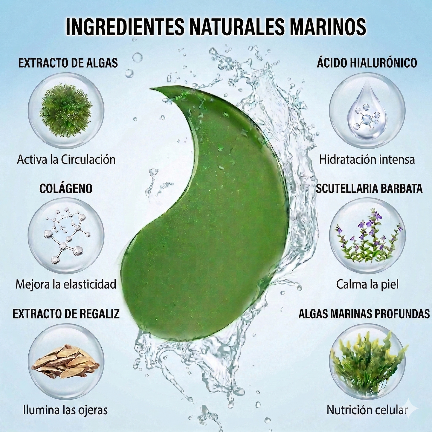 Parches Recuperación Inmediata Contorno de Ojos